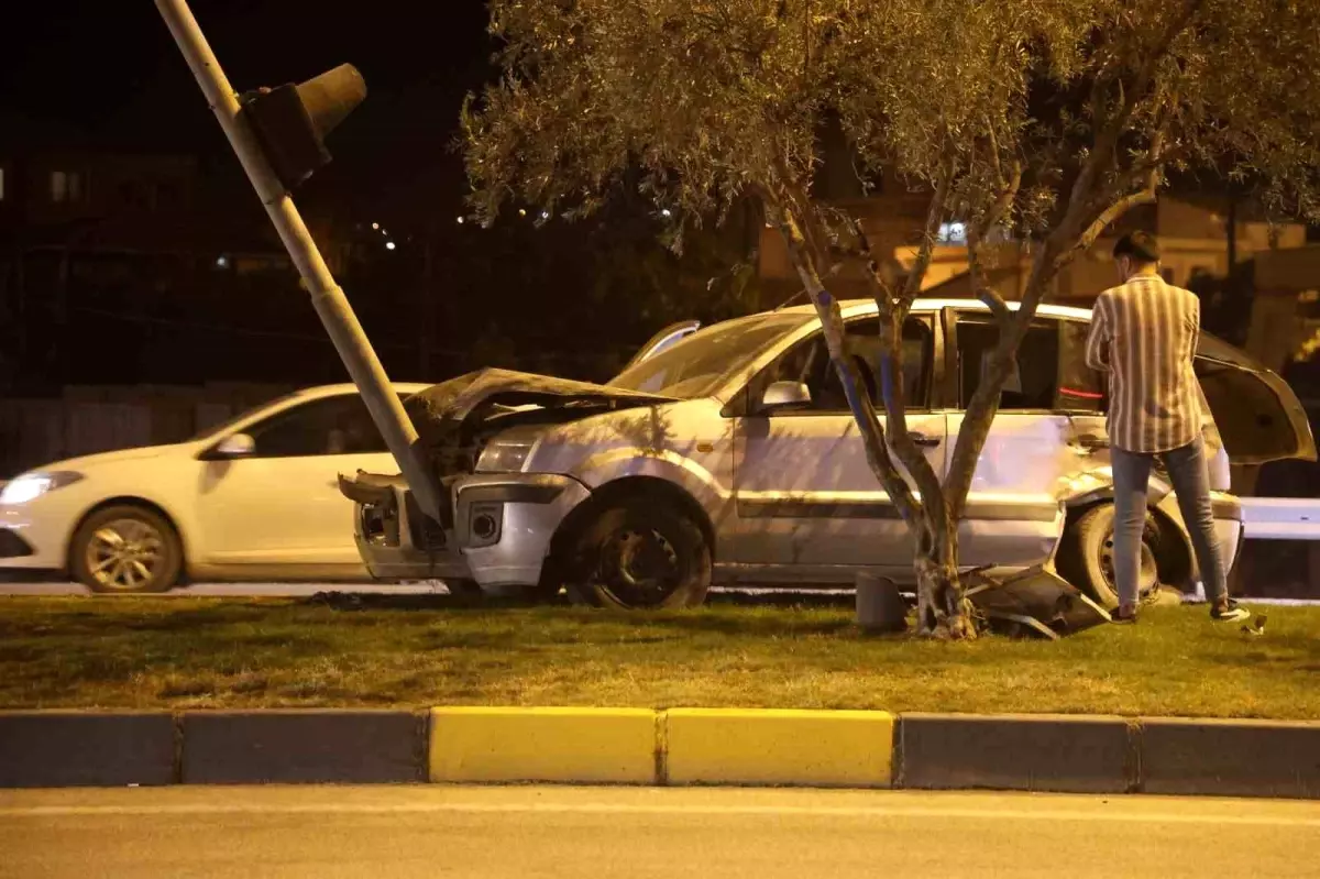 Hatay’da Trafik Kazası: Sürücü Yaralı