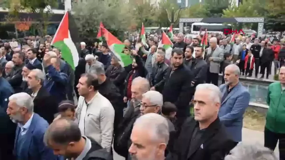 Batman’da İsrail Saldırılarına Protesto